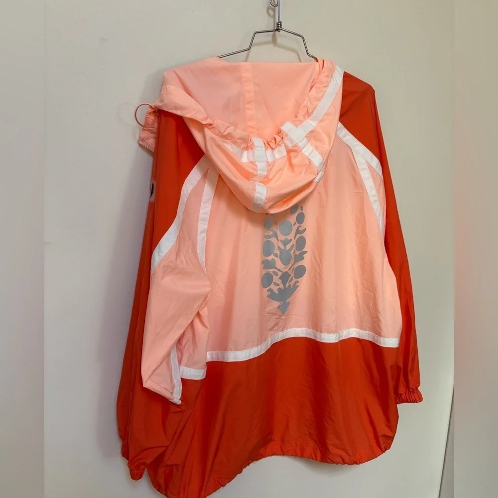 NWOT Free People Care FP Movement Like The Wind Logo Jacket Size XS